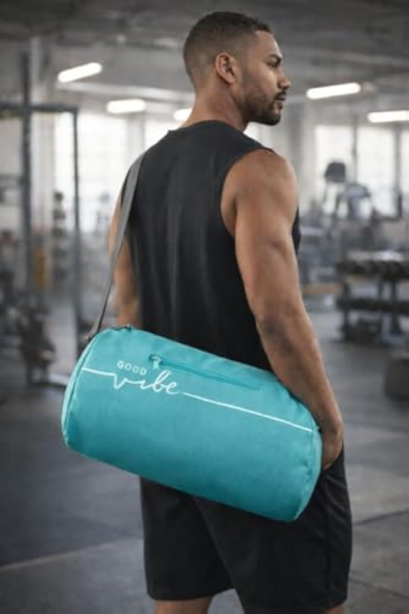 Heavy Duty Gym Duffle Bag with Strong Handles