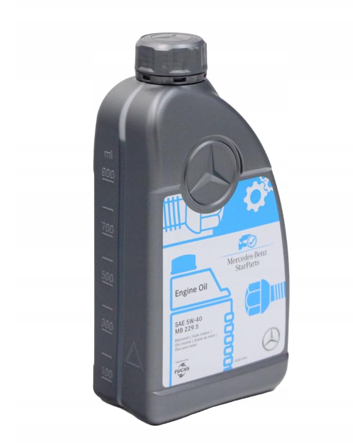 Amazon.com: Genuine Mercedes Engine Oil (5W-40) 1 Quart, (Pack of