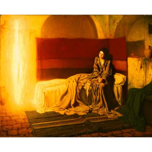 Toile Henry Ossawa Tanner L'Annonciation pour decoration salon et bureau