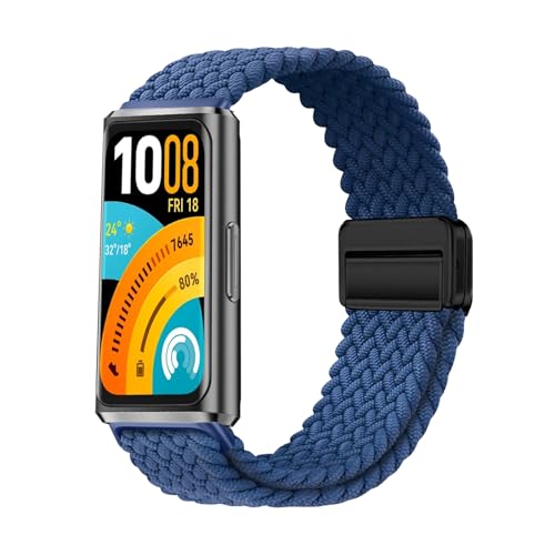 [KeeFos] �o���h Huawei(�t�@�[�E�F�C) Band 11 / Band 11 Pro �Ή� �����o���h �i�C�����f�� �ւ��x���g �݊��� �L�k�� �T�C�Y���� �҂݃u���X���b�g �ʋC�� �_�炵�� �X�|�[�c �ґg���X�g �����p �x���g(�l�C�r�[�u
