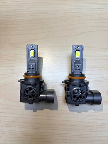 Image of Termitor High Performance 9005 HB3 Fog Light Bulb for Off-road Only | 80,000LM Brightness, 6500K Bright White Light, DIY Easy Install, 85K+ Hrs, IP68, OE Sizing, Pair Pack