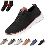 Chaussures Urbano Ultra, UrbanFit – Sneakers UltraConfort, Chaussures Urban Homme, Convient Aux Affaires et Aux Loisirs (Noir,42)