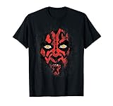 Star Wars Darth Maul Weathered Face T-Shirt T-Shirt