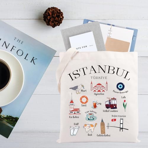 Bolsa Tote de Viaje Istanbul Souvenirs CMNIM miniatura 3