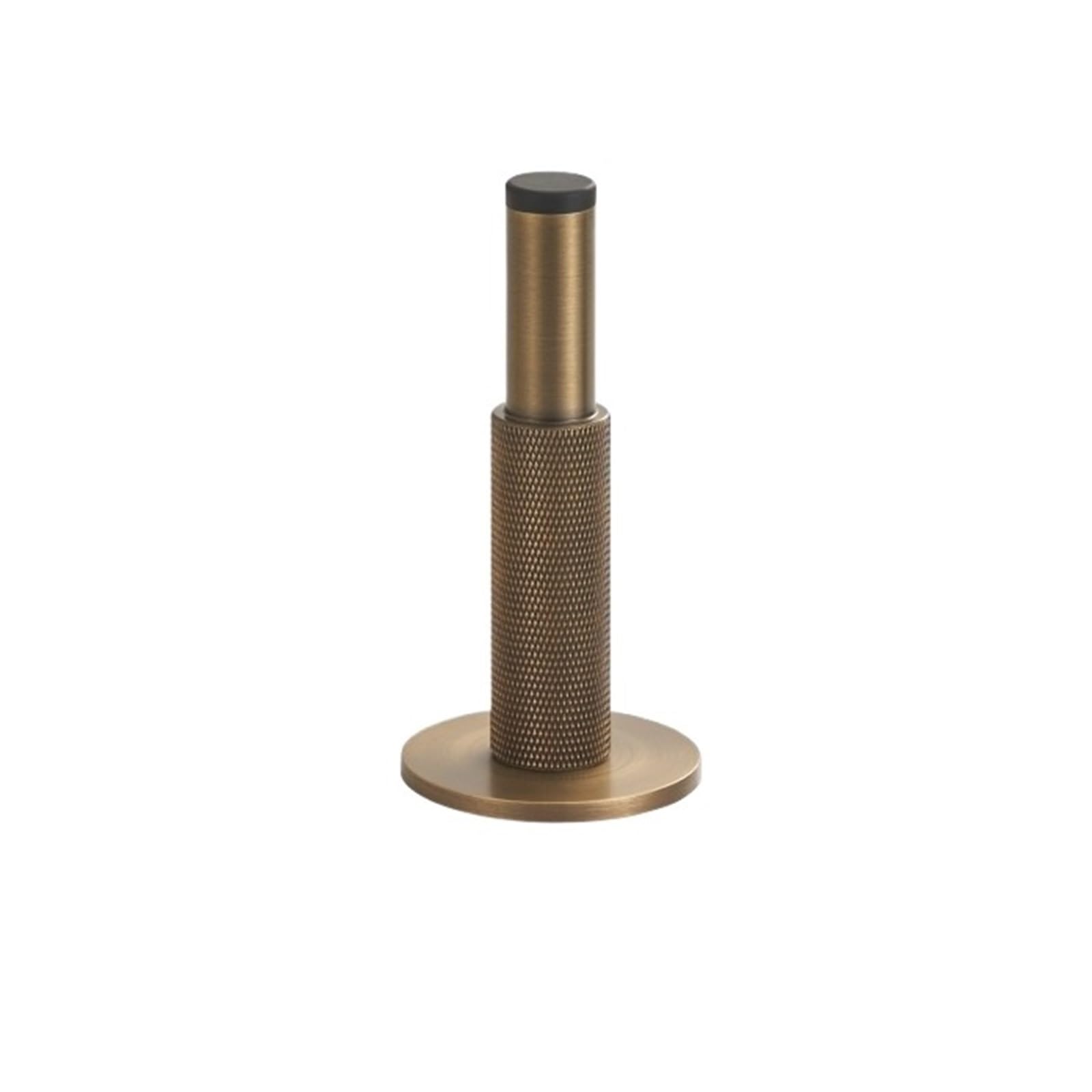 Vaqropnshrg Brown Brass Knurled Door Stop Bumper