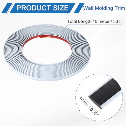 Moldura de pared autoadhesiva para tapar imperfecciones de pintura en techos y ventanas 3