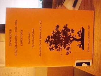Paperback Newspaper Genealogical Column Directory Book