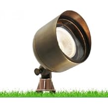 Westgate Lighting LED Landscape Spot Lights - Brass Construction - PAR36 Not Included - Antique Bronze Finish - Well Lights