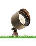 Westgate Lighting LED Landscape Spot Lights - Brass Construction - PAR36 Not Included - Antique Bronze Finish - Well Lights