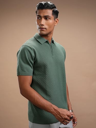 Image of Highlander Men's Polo Tshirt | Flat Knit | Regular Fit | Polo T-Shirt for Man