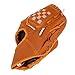 PVC Brown Baseball Pitcher Mitt, Sport Baseball Gloves for Training, Lightweight Durable Catching Glove with Comfort Fit for Children and Adults, Outdoor Throwing (10.5 Inch)