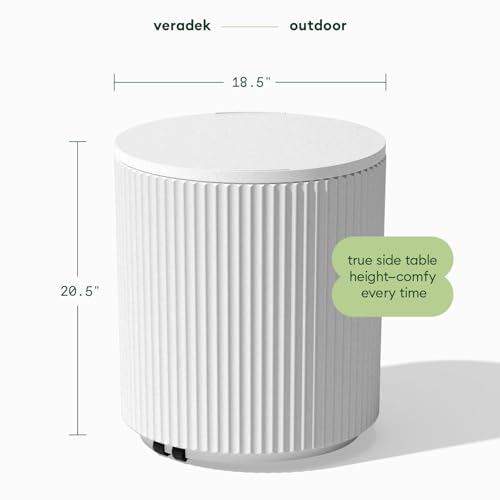 Image of Veradek Cooler Side Table - Outdoor Cooler Table and Ice Chest