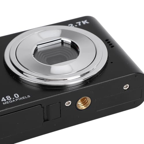 Câmera Digital Masyrt 2.7K 48MP Com Tela IPS de 2,4 Polegadas, Zoom 8X e Foco Automático, Portátil p