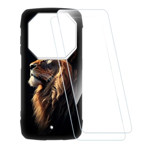 ESACMOT �v�����g�P�[�X + 2�������K���X�t�B���� Blackview Rock 1 Pro �Ƃ̌݊�������, �Ռ��z���\�t�g�J�o�[ HD�N���A (���C�I��1)