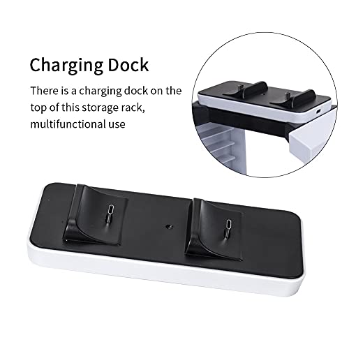 image for iayokocc Universal Game Storage Rack, Video Game Storage Set, Includes