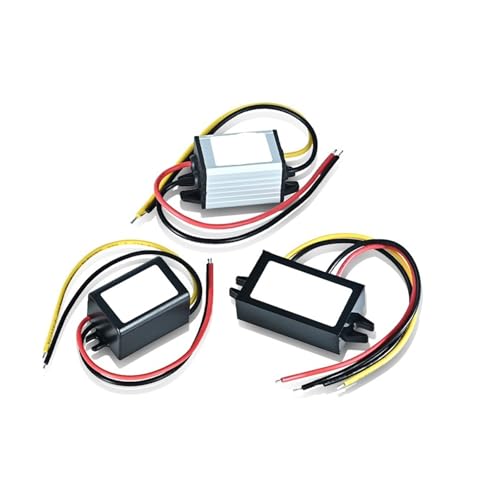 RZQUAL 12V~3.3V 3.7V 4.2V 5V 6V 7.5V 9V DC �X�e�b�v�_�E���J�[�p���[�R���o�[�^�[ 12�{���g 5 6 9�{���g�~���d���ɕϊ�(ABS�v���X�`�b�N�P�[�X-1S�ADC 12V-DC 9V 2A 18W MAX)