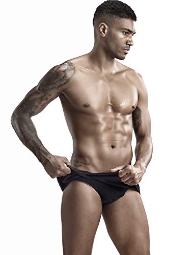 SEOBEAN Mens Sento Towel Sexy Boxer Briefs Shorts4