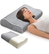 Amazon｜楽暮屋 低反発枕 首が痛くならない 安眠枕 【耳と後頭部の凹型