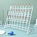 SHERCHPRY Laboratory Beaker Drying Holder Rack Draining Stand for Test Tubes and Vials High-Grade Material Science Lab Drying Rack for Research Industrial and Educational Use