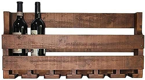 Casier à vin mural compact en fer pour optimiser les petits espaces