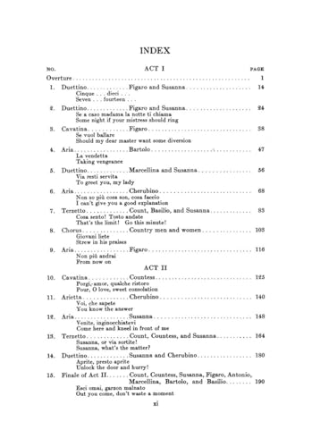 Wolfgang Amadeus Mozart - The Marriage of Figaro Vocal Score | Italian and English Opera Sheet Music | G. Schirmer Edition for Voice and Piano | Complete Vocal Score for Singers and Music Teachers - Image 8