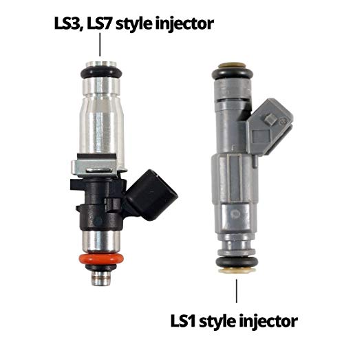Michigan Motorsports 1.06 Fuel Injector Spacer Adapter Ls3 Ls7 Bosch 210 Injectors On Ls1 Ls6 Intake Fuel Rail #TOP4