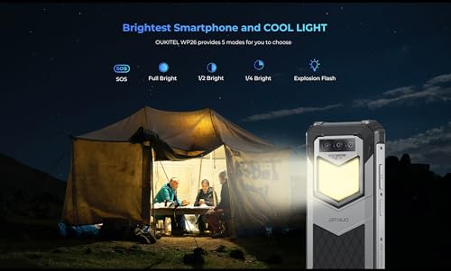 KGQSHFVF OUKITE WP26: 10 000 mAh, 20 MP kamera, 6,58" FHD+