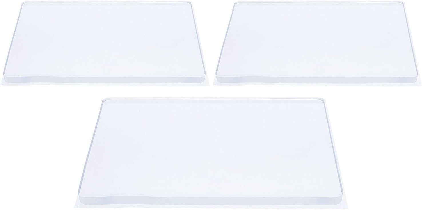 3pcs Reusable Gel Printing Plate for DIY Printmaking and Cards Xmas
