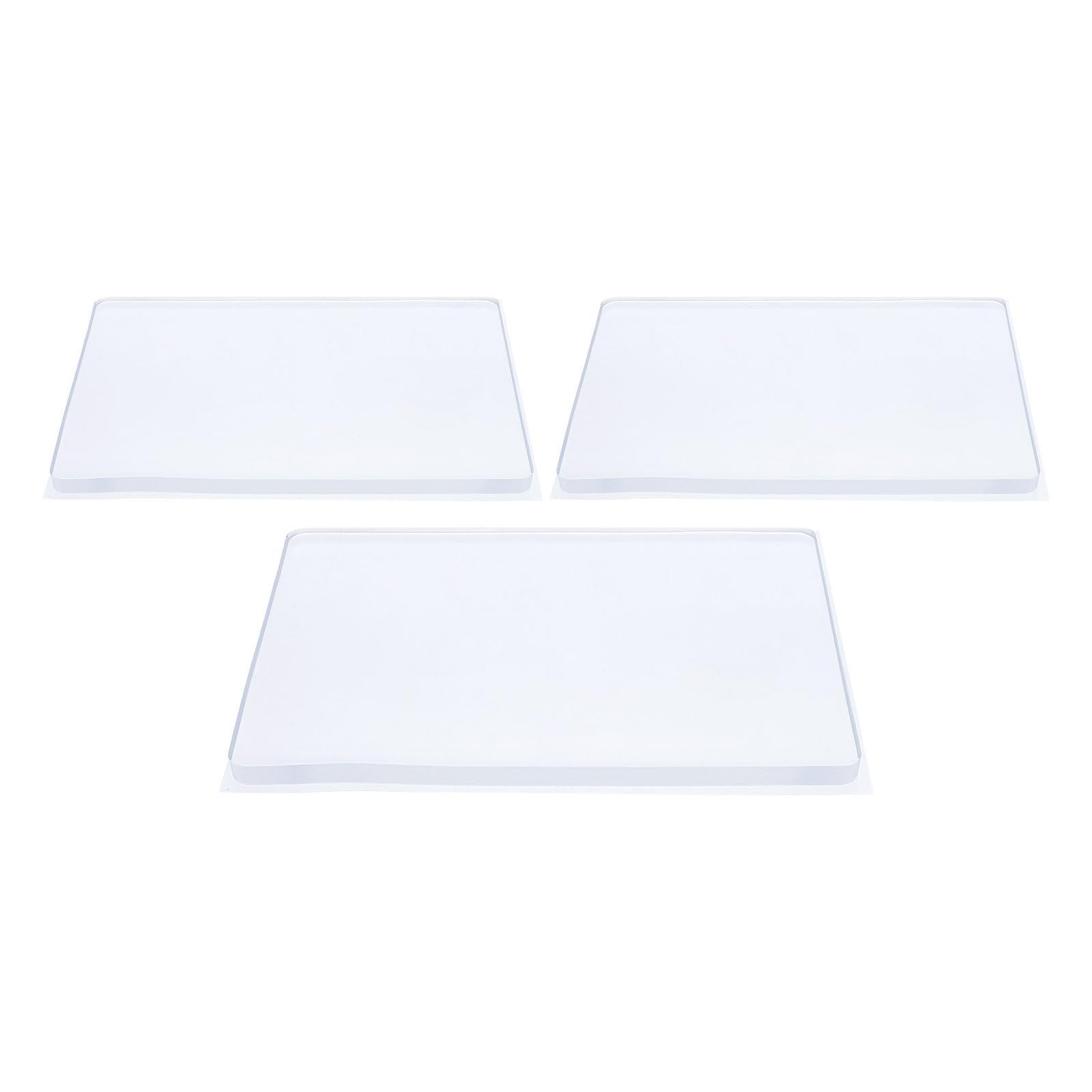 3 Piezas Placa de Impresión en Gel Placa de Sellos de Gel Jóvenes Creadores Textura Cómoda para Proyectos Creativos Infantiles y Unión Familiar