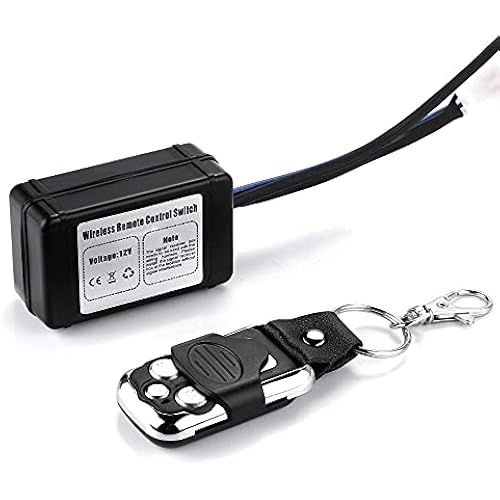 LED Light Bar Wireless Remote Control Switch On/Off Strobe Flash for Bar Light Work Light Wiring Harness