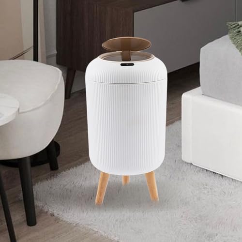 Cubo de basura inteligente 10L papelera para hogar sala y bano sensor 2