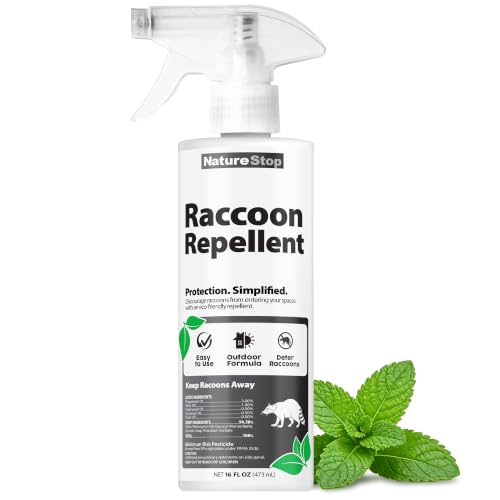 NatureStop Raccoon Repellent Spray...
