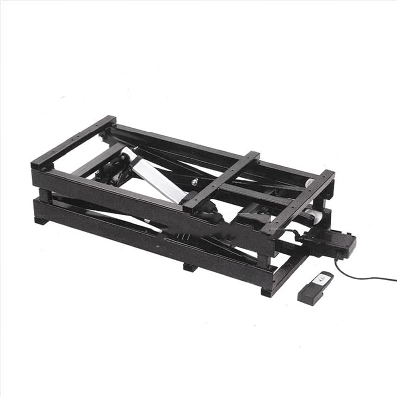 Multifonctionnel électrique filaire et sans fil télécommande Table basse Table à manger 48v/80w matériel de levage cadre en fer pliant