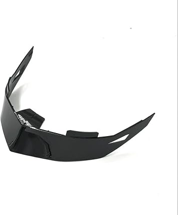 KYT TT Course TTC TT Motorcycle Helmet Rear Trim Spoiler Deflector Cover Decoration Black