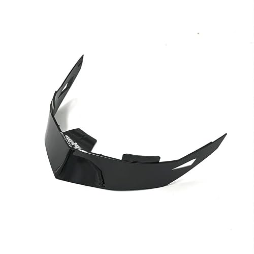 KYT TT Course TTC TT Motorcycle Helmet Rear Trim Spoiler Deflector Cover Decoration (Black)
