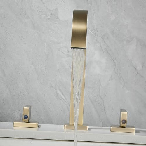 Robinet de lavabo à double poignée pour une salle de bain moderne
