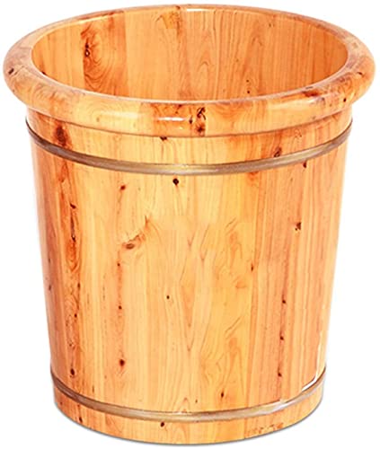 Spa de pies de madera de cedro natural para uso en casa miniatura 1