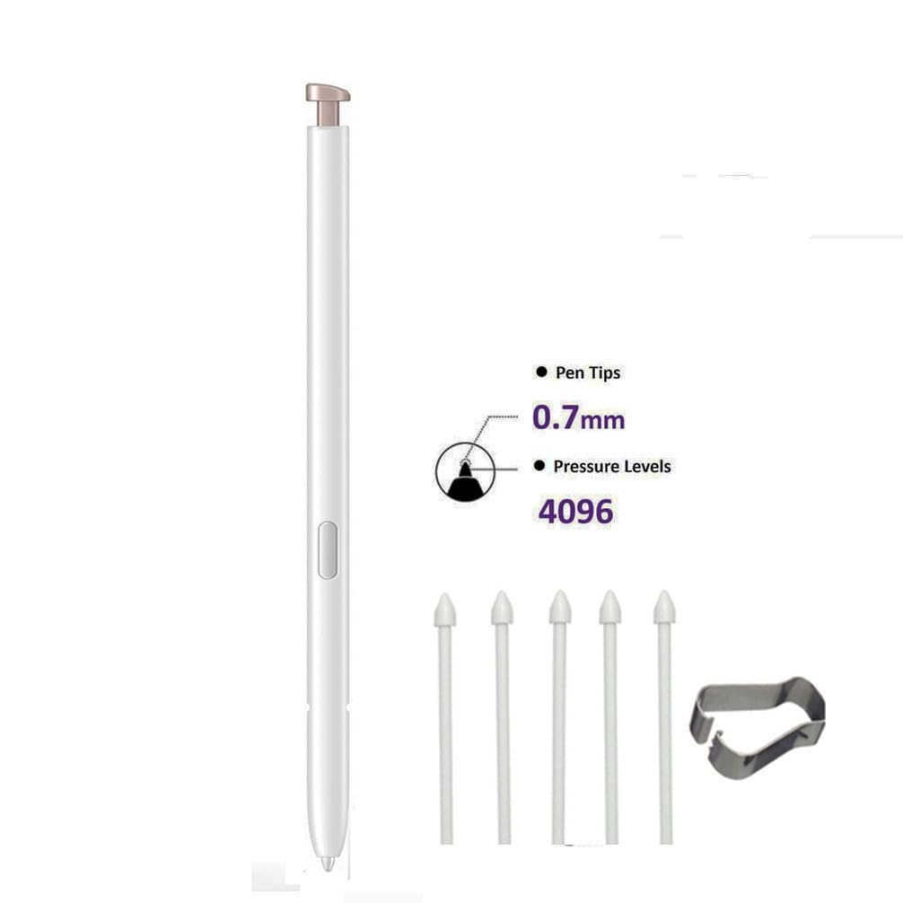 Galaxy S26 Ultra S Pen, stylet pour Samsung Galaxy S26 Ultra pour créer, dessiner, contrôle fluide, stylet avec 5 embouts de rechange (doré)