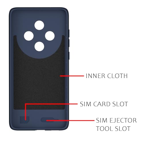 Image of Vivo T4 5G Back Cover | Premium Shockproof Protective Case | Slim Anti-Slip TPU Mobile Cover | Camera Protection | Scratch Resistant Phone Case (Blue)