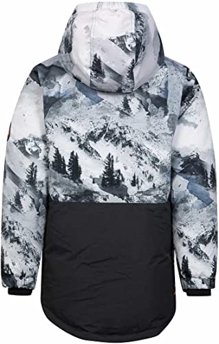 Hurley Youth Heavyweight Snowboard Jacket (As1, Alpha, L, Regular, Gray) #TOP3
