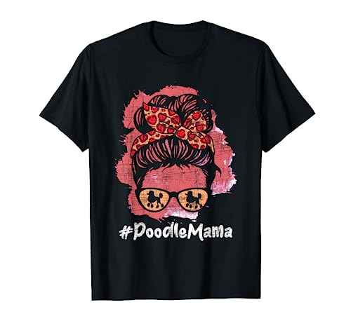 Poodle Mama - Día de la Madre cachorro amante de los animales Camiseta