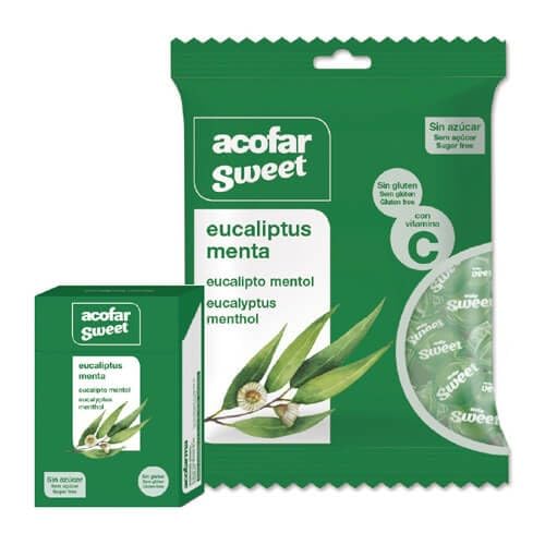ACOFAR SWEET CARAMELO EUCA MENT S A 35G
