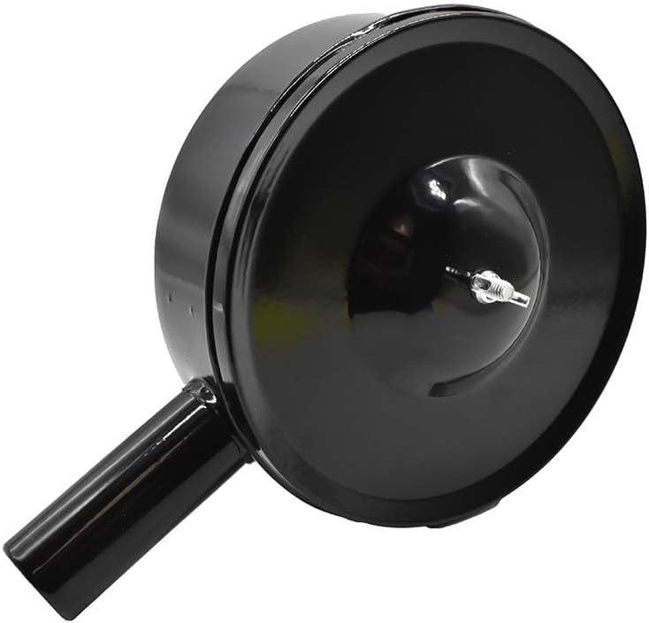 Interstate Pneumatics SA15 Compressor Air Intake Filter 6 Inch Dia Metal Body - 1 Inch MPT w/Paper Cartridge