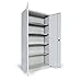 Produktbild Protaurus Werkzeugschrank Flügeltürschrank, 4 verzinkte Fachböden, HxBxT 1950x925x420mm, Korpus Türen RAL 7035 Lichtgrau