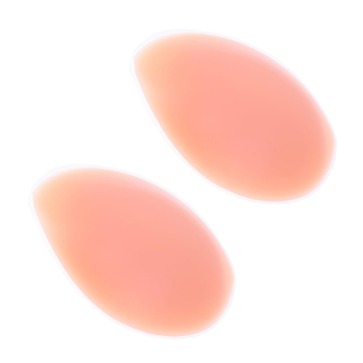 LIFKOME 2pcs Silicone Breast Pad Inserts Self Adhesive Bra Cup Covers for Swimsuits Nursing