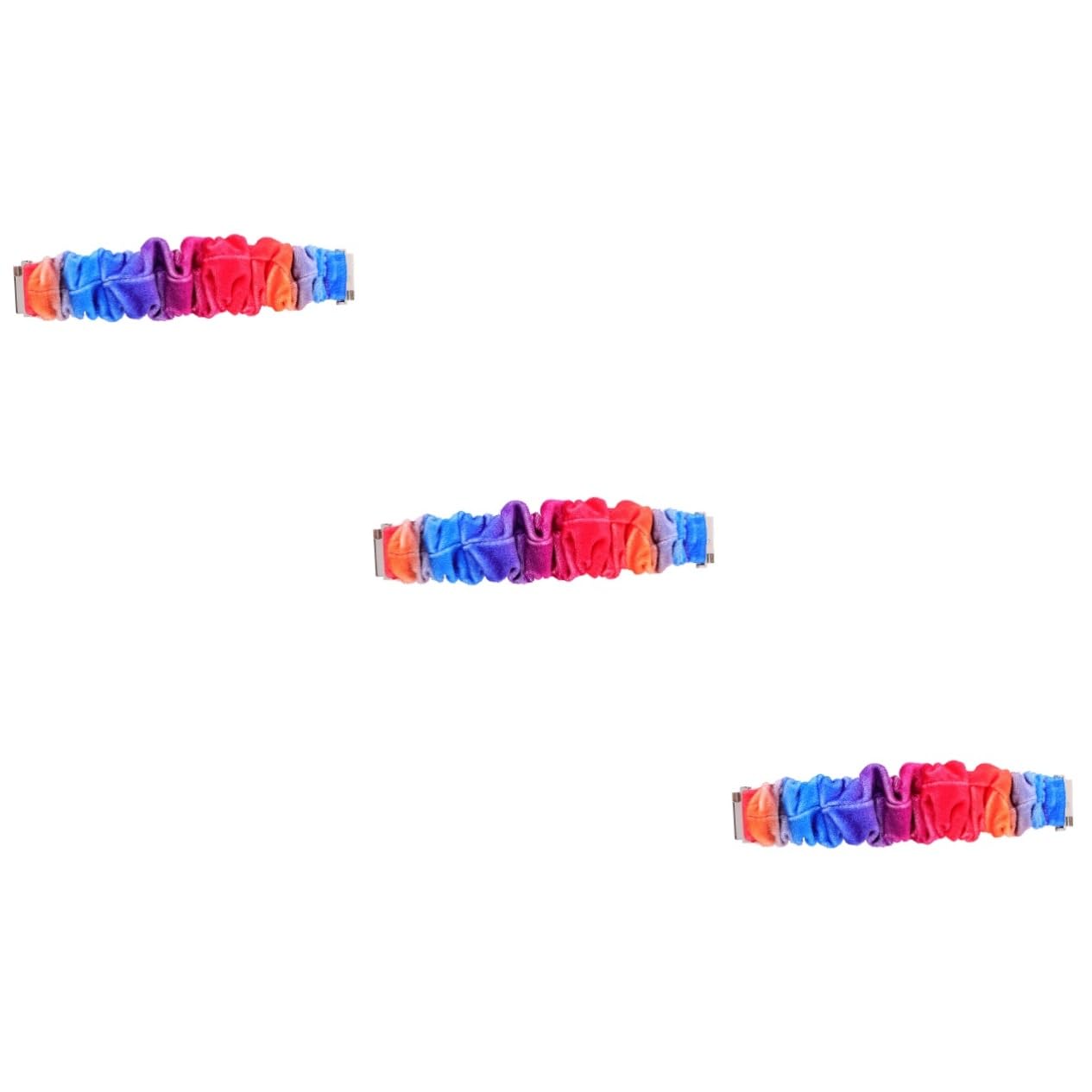 3 Correas De Repuesto De Tela Para Reloj De 22 Mm Para Pulseras De Reloj De Moda Elegantes.