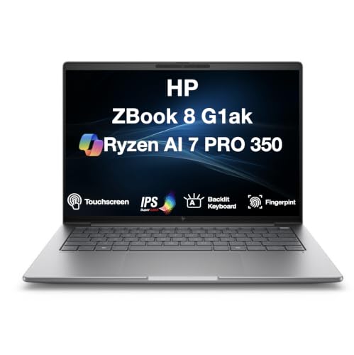 Image of HP ZBook 8 G1ak Mobile Workstation 14.0 inch 60Hz Touchscreen IPS WUXGA Display