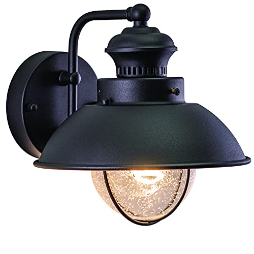 Applique extérieure pour porche et patio ZXLIHS luminaire design en acier et verre grainé
