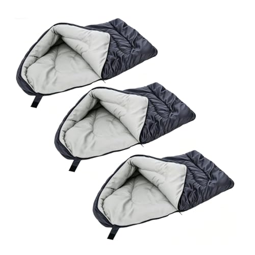 Saco de dormir para perros portátil y grueso ideal para camping 2