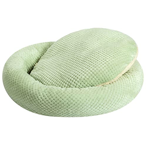 WONDER MIRACLE Fuzzy Deluxe Pet Beds, Super Plush Dog or Cat Beds Ideal for Dog Crates, Machine Wash & Dryer Friendly (24